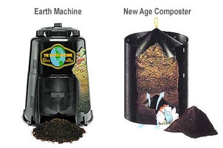 Earth Machine and New Age Composter